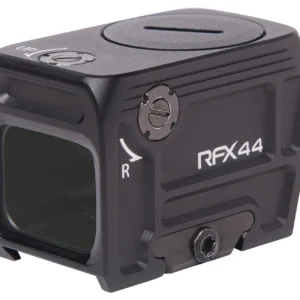 Viridian 9810110 RFX44  Black Anodized 1 x 21 mm  x 16.5 mm 5 MOA Green Dot ACRO/Shield RMSc Footprint