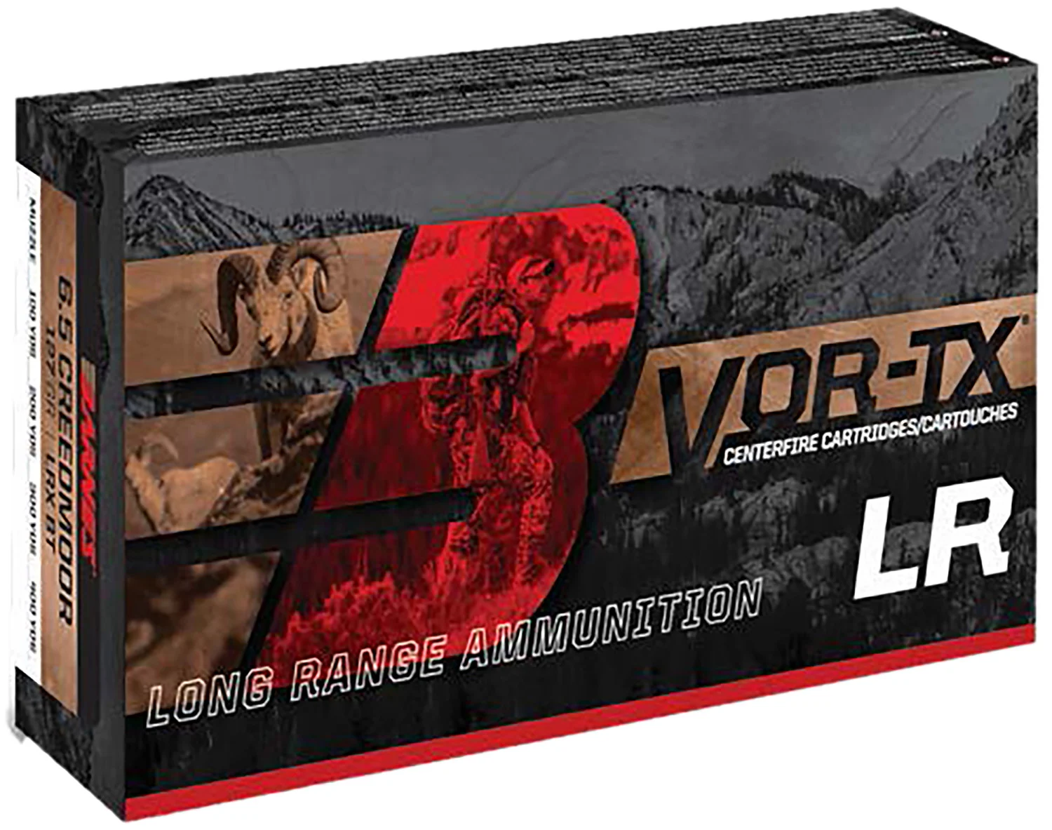Barnes Bullets 32175 VOR-TX Long Range 300PRC 208gr LRX Boat Tail 20 Per Box/10 Case