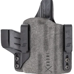 Safariland INCOG0750A0CX261 Incog X  IWB Gray Cordura, Fits Sig P320 Belt Clip Mount, Right Hand