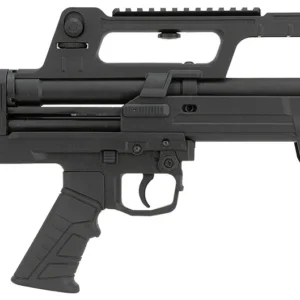 Escort HEBP41180001 BullTac PX 410 Gauge Pump 3" 5+1 18" Black Stainless Steel Barrel, Black Aluminum/Polymer Receiver w/Picatinny Rail, Black Bullpup Synthetic Stock, Black Grip