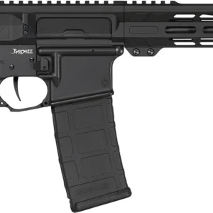 CMMG 55AC20AAB Banshee MK4 5.56x45mm 30+1 12.50" Black Nitride Medium Taper Threaded Barrel, EML 11" M-LOK Handguards, Black Armor Cerakote Aluminum Picatinny Rail Receiver, CMMG Zeroed Grips