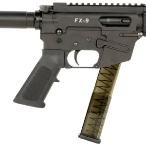 FREEDOM ORDNANCE FX9P4SBM FX-9 9mm Luger 31+1 4" Black Nitride Steel Barrel, M-LOK Handguards, Black Anodized Aluminum Picatinny Rail Receiver, Black SB Mini Brace, AR15 Grip