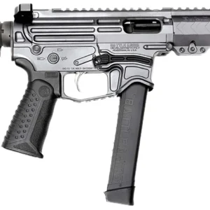 Battle Arms Development XIPHOS004 Xiphos  9mm Luger 30+1 8.50" Black Barrel, M-LOK Handguards, Combat Gray Aluminum Picatinny Rail Receiver  Black Synthetic Adjustable Stock, Adj Black Grips