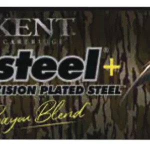 Kent Cartridge CC203FSP283X5 Fasteel + Precision Steel Sports South Exclusive 20 Gauge 3" 1 oz 3x5 Shot 100 Per Box/2 Cs