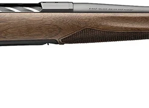 Browning 036001282 X-Bolt 2 Hunter Full Size 6.5 Creedmoor 4+1 22" Matte Blued Sporter Barrel, Matte Blued Drilled & Tapped Steel Receiver, Fixed Satin Checkered Walnut Stock