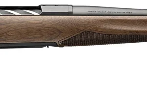 Browning 036001294 X-Bolt 2 Hunter Full Size 6.5 PRC 3+1 24" Matte Blued Sporter Barrel, Matte Blued Drilled & Tapped Steel Receiver, Fixed Satin Checkered Walnut Stock