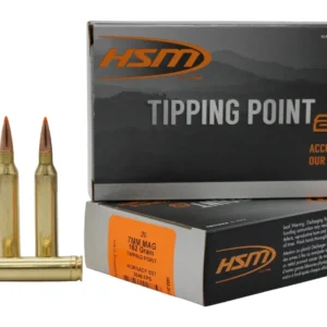 HSM  Tipping Point 2 Super Shock Tip 7mm Rem 162 gr Hornady SST 20 Per Box/ 20 Case
