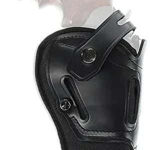 Galco SA845RB Switchback Strongside Crossdraw Belt Black Hybrid Leather-Synthetic Fits Arex Delta L Ambidextrous