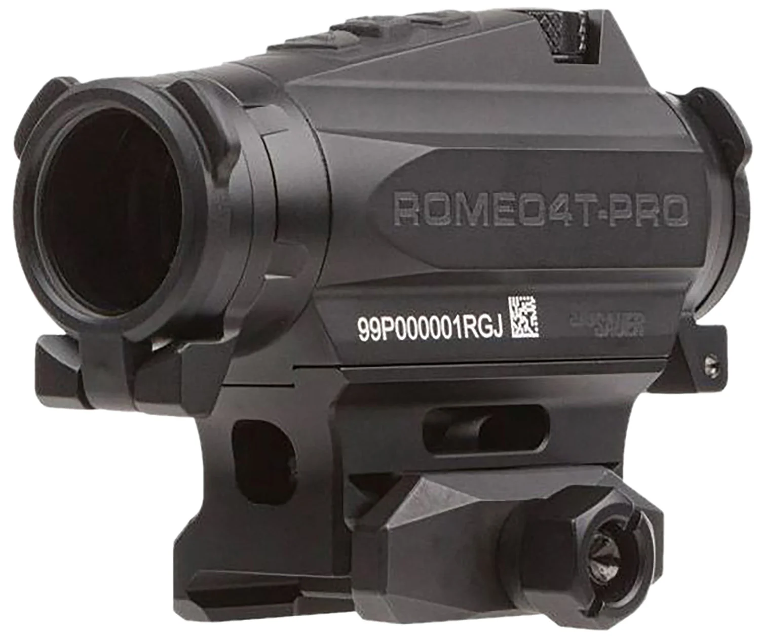 Sig Sauer Electro-Optics SOR44101 Romeo4T Pro Black 1 x 20 mm 2 MOA Red Quad Ballistic Dot/65 MOA Circle