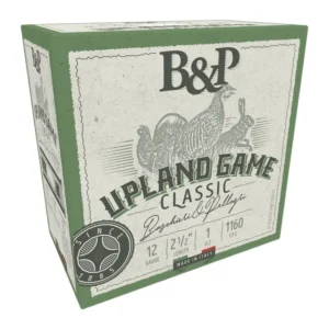 B&p Ammunition 12B1UP6 Upland Game Classic 12Gauge 2.50" 1oz 6Shot 25 Per Box/10 Case