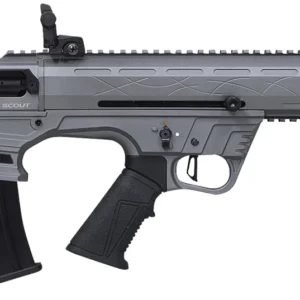 Citadel FRPS1218TG Pup Scout  12 Gauge Semi-Auto 3" 5+1 18.50" Gray Steel Barrel, Picatinny Rail Aluminum Receiver, Picatinny Handguards, Gray Adj Cheek Riser Synthetic Stock, Black Polymer Grip