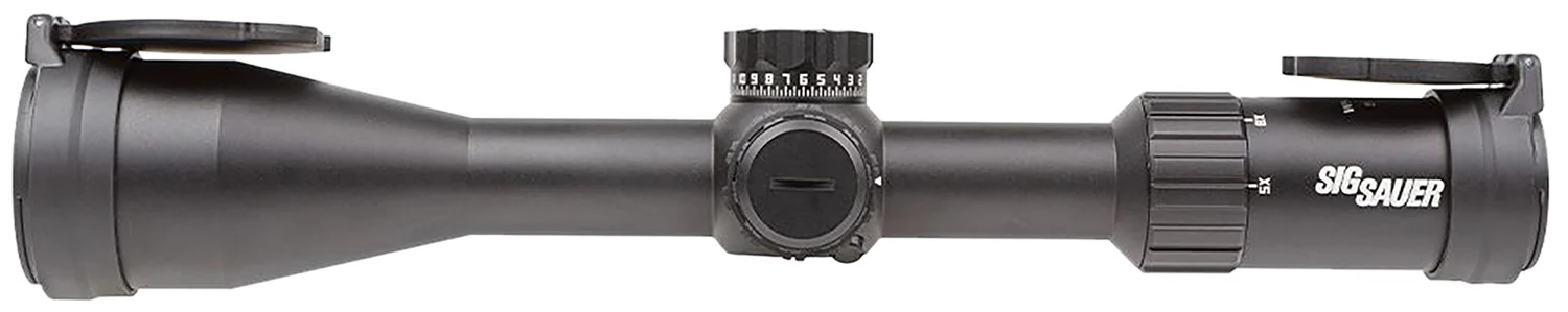 Sig Sauer Electro-Optics SOW42004 Whiskey4 Black 2.5-10x 42mm 30mm Tube Illuminated Hellfire Quadplex Reticle