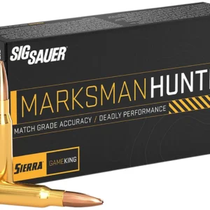 Sig Sauer E243GK8520 Marksman Hunter 243Win 85gr 20 Per Box/10 Case