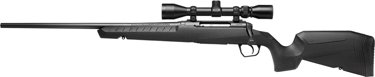 Savage Arms 32018 Axis XP Combo 350 Legend 4+1 22" Matte Black Button Rifled Barrel, Matte Black Drilled & Tapped Carbon Steel Receiver, Fixed Sporter Black Synthetic Stock, Weaver 3-9x40mm, Left Hand