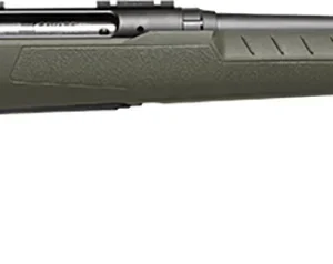 Savage Arms 32110 Axis 2 Compact 350 Legend 4+1 18" Matte Black Heavy Sporter Barrel, Matte Black Drilled & Tapped Carbon Steel Receiver, Fixed OD Green Synthetic Stock, Right Hand