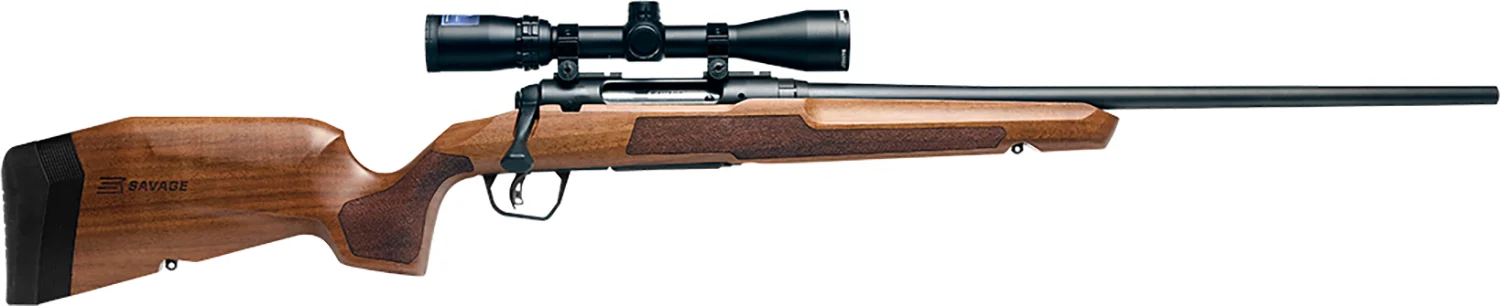 Savage Arms 32264 Axis 2 XP Combo 400 Legend 4+1 20" Matte Black Sporter Barrel & Drilled & Tapped Carbon Steel Receiver, Ergonomic Hardwood Stock, Right Hand, Boresighted 3-9x40mm Scope