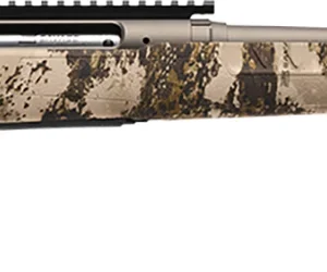 Savage Arms 32338 Axis 2 Pro Compact 243 Win 4+1 20" Gun Metal Bronze Cerakote Heavy Sporter Threaded Barrel & Picatinny Rail Carbon Steel Receiver, Fixed Western Camo Synthetic Stock, Right Hand
