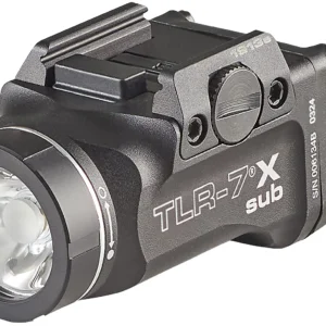 Streamlight 69407 TLR-7 X Sub USB  Black Anodized 500 Lumens  White LED S&W M&P M2.0 Subcompact/Beretta Px4 Storm
