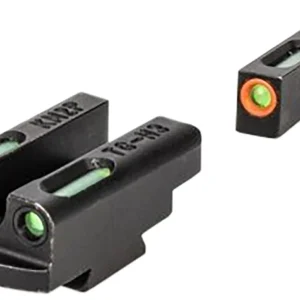 Kimber Mfg.,inc 4000154 Micro 9 Trulgo TFX Pro Sight Set  Green/Fiber Optic Orange Outline Front Sight-Green/Fiber Optic Black Outline Rear Sight
