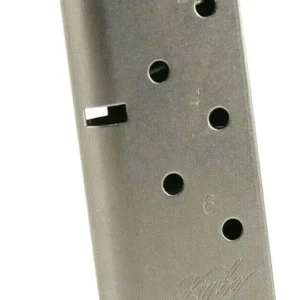 Kimber Mfg, Inc 1200846A Micro 9  6rd Flush Fit 9mm Luger Silver Stainless Steel
