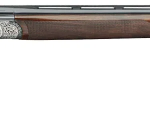 Rizzini USA 2201-2029 BR220 Field 20 Gauge 29" Nickel Chrome Coin Anodized Steel Steel Receiver Engraved Grade 2.5 Turkish Walnut Wood Stock