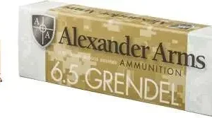ALEX ARMS 6.5 GREN 123G SCENAR 20RD