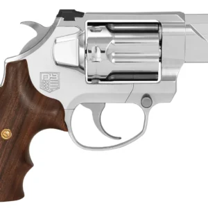 Diamondback DB075AS701 SDR  Sports South Exclusive Small 357 Mag/38 Special +P 6 Shot 2" Polished Stainless Steel Barrel & Frame, Stainless Steel Cylinder, Hogue Wood Grip, Exposed Hammer
