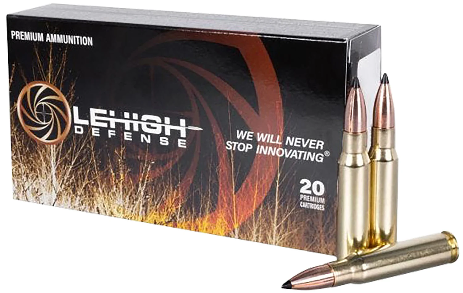 Wilson Combat LA308155TXC 308Win 155gr 20 Per Box/10 Case