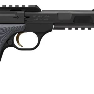 Browning 051597490 Buck Mark Contour Pro 22 LR 10+1 5.90" Matte Black Gray/Black G-10 Grip