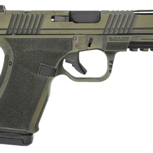 Black Rain Ordnance FLP9MMBGB Compact Frame 9mm 15+1 4" Stainless Steel Slide
