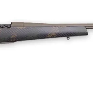 Weatherby MBC20N300PR8B Mark V Backcountry 2.0 300 PRC 3+1 28" Patriot Brown Cerakote Fluted Barrel/Peak 44 Blacktooth Carbon Fiber w/ Dark Green/Brown Sponge Stock