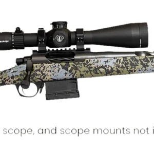 Horizon Firearms RF006P221816T12 Vandal X 22 Creedmoor 18" Black Fluted Threaded Barrel, Drilled & Tapped Receiver, Iota EKO X Carbon Fiber Stock
