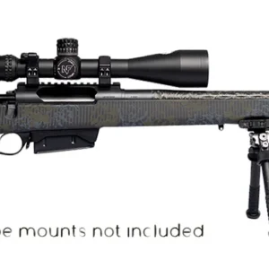 Horizon Firearms RF019C392216C20 Vandal Carbon II 7mm PRC 22" Black Fluted Barrel, Black Drilled & Tapped Receiver, Black Iota EKO X Carbon Fiber Stock