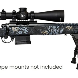 Horizon Firearms RF017S102214T19 Vandal Prime 308 Win 22" Black Spiral Fluted Threaded Barrel, Drilled & Tapped Receiver, Textured Iota EKO Carbon Fiber Stock