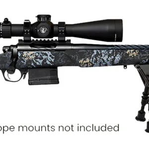 Horizon Firearms RF017S392214T19 Vandal Prime 7MM PRC 22" Black Spiral Fluted Threaded Barrel, Drilled & Tapped Receiver, Textured Iota EKO Carbon Fiber Stock