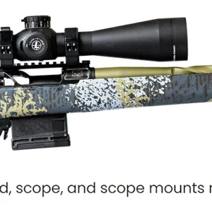Horizon Firearms RF008S222216C13 Venatic 2023 22 Creedmoor 22" Spiral Fluted Threaded Barrel, Drilled & Tapped Receiver, Iota EKO X Carbon Fiber Stock