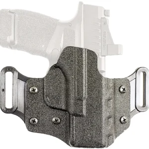 DeSantis Gunhide 195KA8JZ0 Veiled Partner OWB Black Kydex Fits Sig Sauer P365 Right Hand
