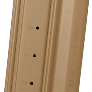 Sig Sauer MAGSPEARMULTICOY MCX-Spear  20rd Double Stack 277 Sig Fury/6.8x51mm/6.5 Creedmoor/7.62 NATO Coyote Tan Steel
