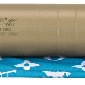 Griffin Armament GAGP7FDE-W GP7 Direct Thread Suppressor 7.62mm 1.50" FDE 17-4 PH Stainless Steel 5/8"x24