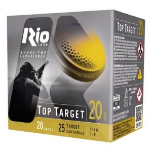 Rio Ammunition TT208 Top Target  20Gauge 2.75" 7/8oz 8Shot 25 Per Box/10 Case