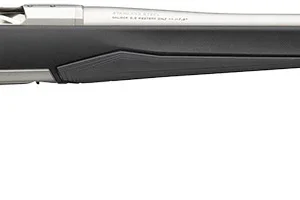 Browning 036008299 X-Bolt 2 Hunter Full Size 6.8 Western 3+1 24" Stainless Steel Threaded Barrel, Drilled & Tapped Stainless Steel Receiver, Adj Vari-Tech Black Composite Stock w/Adjustable Comb & LOP