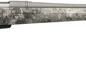 Winchester Repeating Arms 535800228 XPR Extreme 30-06 Springfield 3+1 24" Tungsten Cerakote Fluted Threaded Barrel & Drilled & Tapped Steel Receiver, Fixed TrueTimber VSX Synthetic Stock