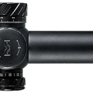 Meprolight USA 901245701 MVO  Matte Black Anodized 1-8x28mm 34mm Tube, Illuminated M1 MRAD Etched Green/Red Reticle