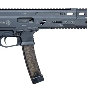 Grand Power 810091157947 Stribog SP9A1 9mm Luger 30+1 Black Picatinny Rail, Black Polymer Grip