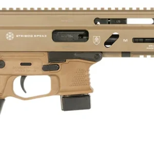 Grand Power 810091158173 Stribog SP9A3 *CA Compliant 9mm Luger 10+1 16" Flat Dark Earth