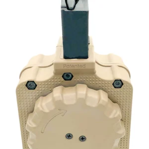 ProMag DRMA1-FDE   50rds Drum 308 Cal Fits AR-10 FDE Polymer