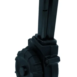 ProMag DRMA47   50rds Drum 9mm Fits CZ-75 Black Polymer