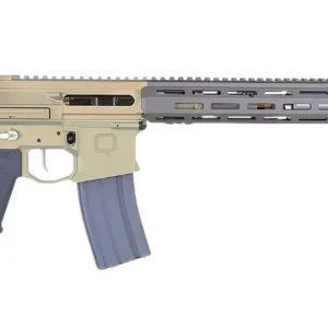 Q LLC HB-300BLK-7IN-HBSIL Honey Badger 300 Blackout 7" 1:5 Twist Short Barreled Rifle W/ Direct Thread HB Silencer Gray
