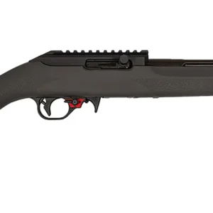 Franklin Armory 0210000GRY F22  22 LR 16" Black Heavy Fluted Threaded Barrel, Picatinny Rail Receiver, Gray Hogue OverMolded Synthetic Stock