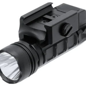 Leapers LTELP123RA  Pistol Light Black Aluminum 400 Lumens Picatinny Mount